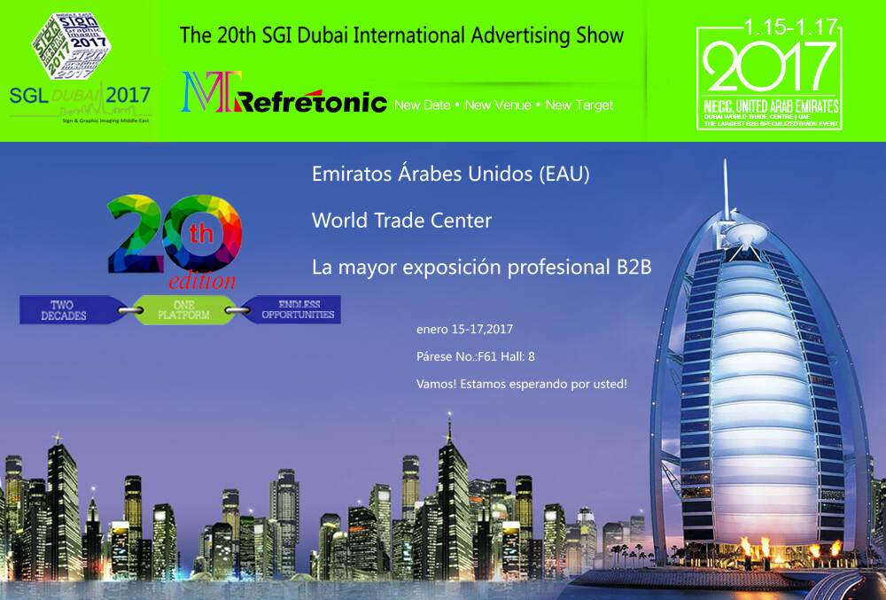  El Show 20 de SGI Dubai Internacional de Publicidad